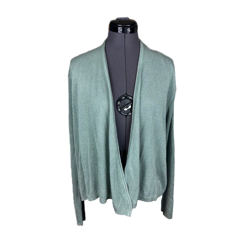 Verve Ami Shimmer Open Front Cardigan